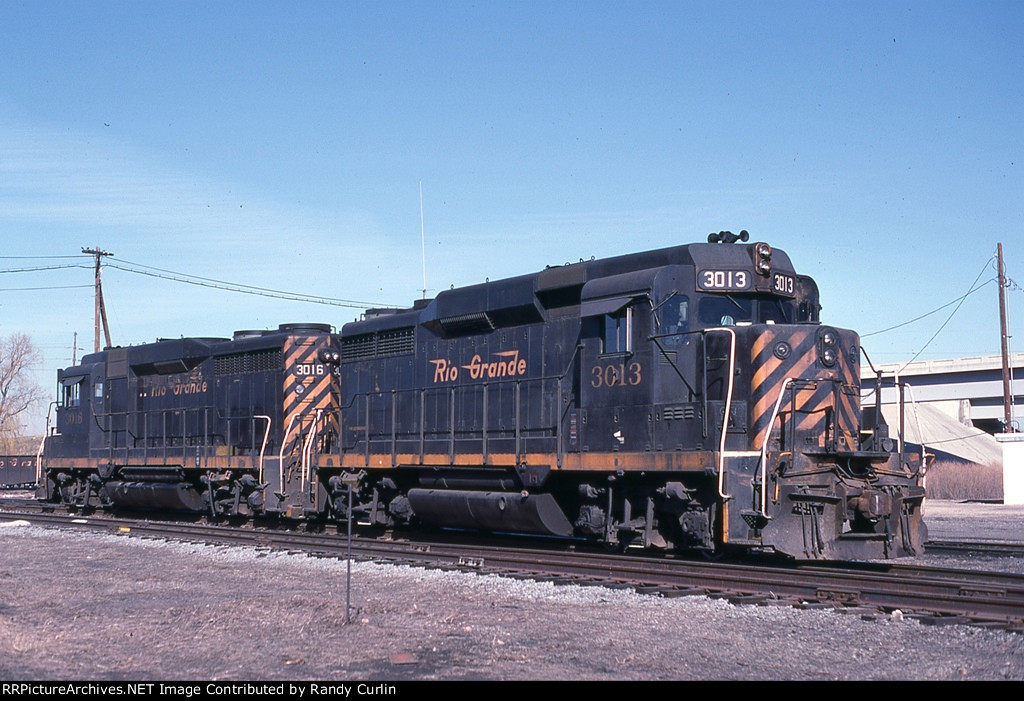 DRGW 3013 at Ogden